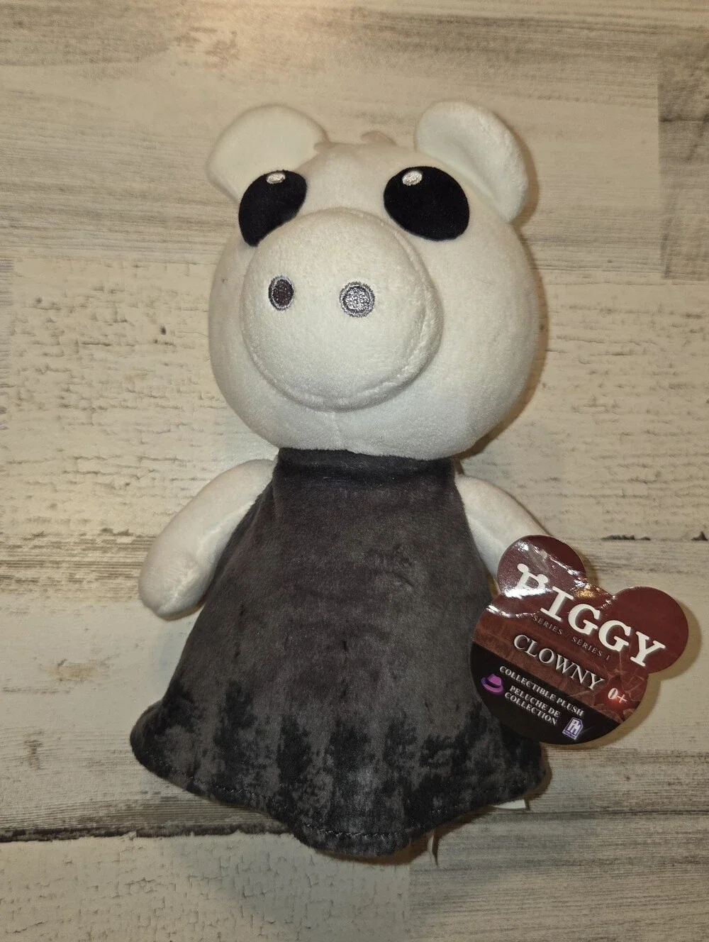 New Piggy Plush Duo — White Pig & Officer Bear (Piggy Series) Roblox Stuffed Toy